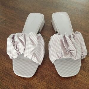 Lavender Sam Edelman Slide In Sandals